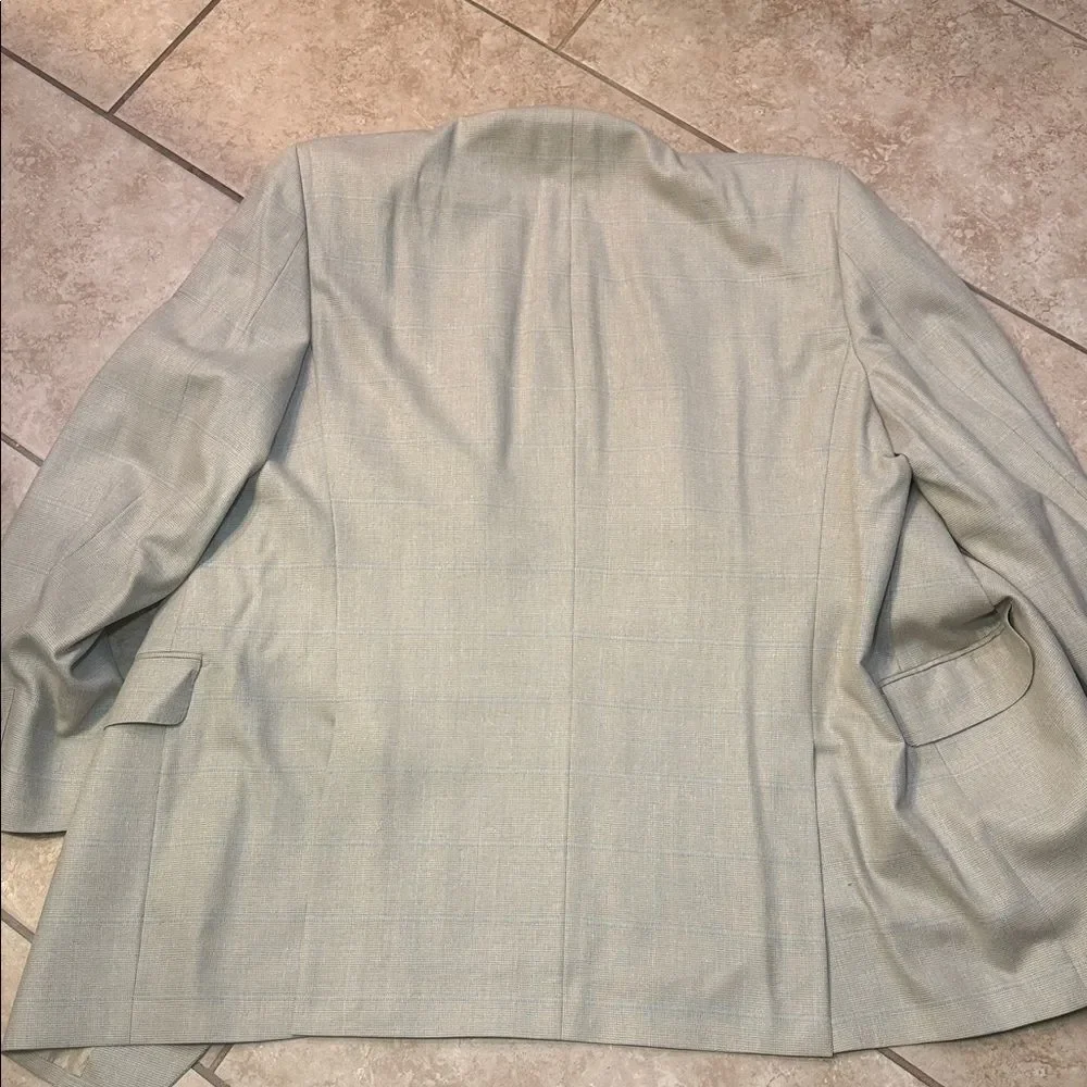Pre loved Sean John Tan Plaid Men's Blazer